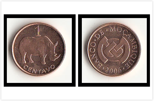 Мозамбикские монеты 1 цент африканские Коллекция 100% настоящих оригинальных