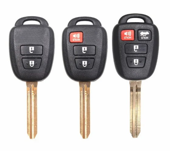 2 3 4 кнопки для Toyota Corolla Camry Reiz New Vios RAV4 Crown Key замена пульта дистанционного