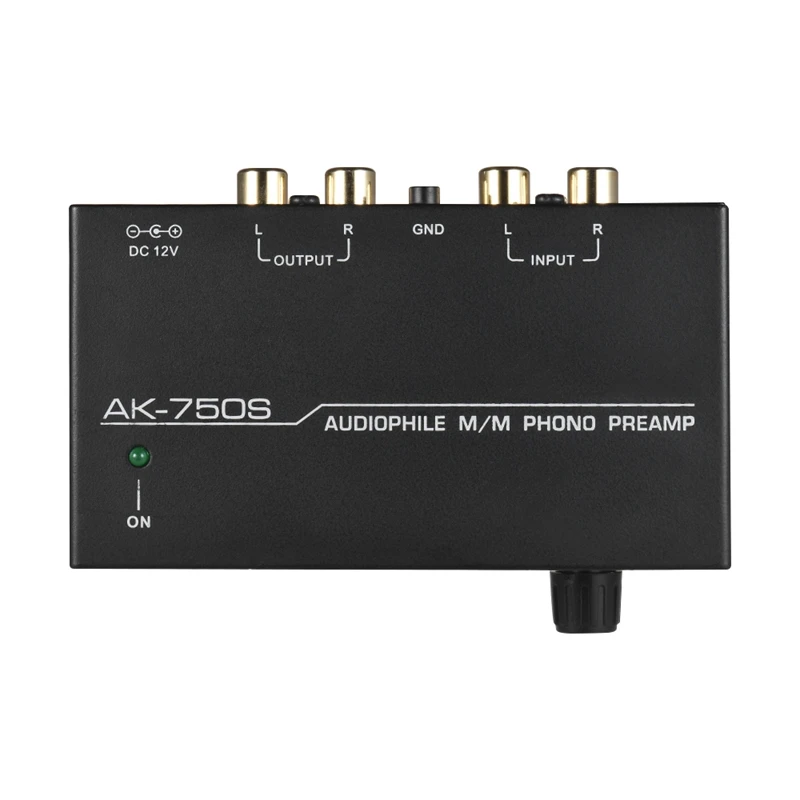 Ak-750S Миксер с контролем уровня мобильный телефон преусилитель Rca входной и
