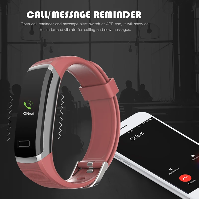 

BINSSAW New Men's Smart Watches Heart Rate Blood Pressure Monitor Smart Wristband Women Fitness Tracker Sports Wrist Watch Men