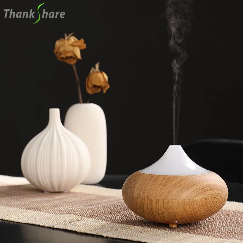 GX. диффузор увлажнитель воздуха 7 цветов под дерево humificador Эфирные масла diffuseur Huile
