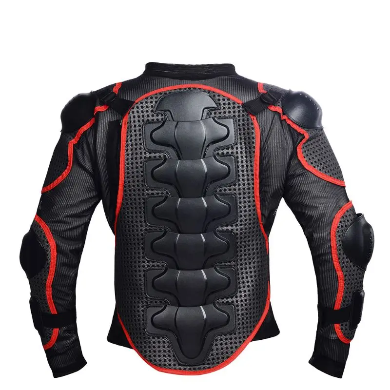 

Motorcycle Anti-fall Jacket Riding Clothing Full Body Shirt Motocross Back Gear B36B