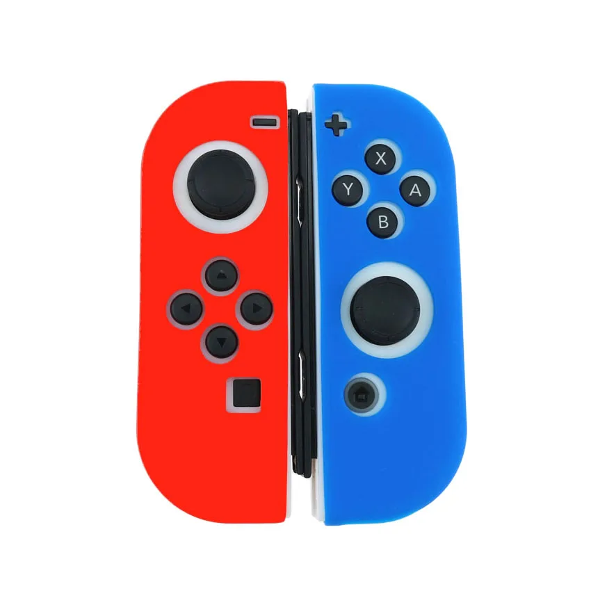 AB YuXi для nyd Switch NS Joy Con корпус на замену чехол для NX JoyCons контроллер чехол Противоскользящий защитный чехол для кожи - Цвет: AB