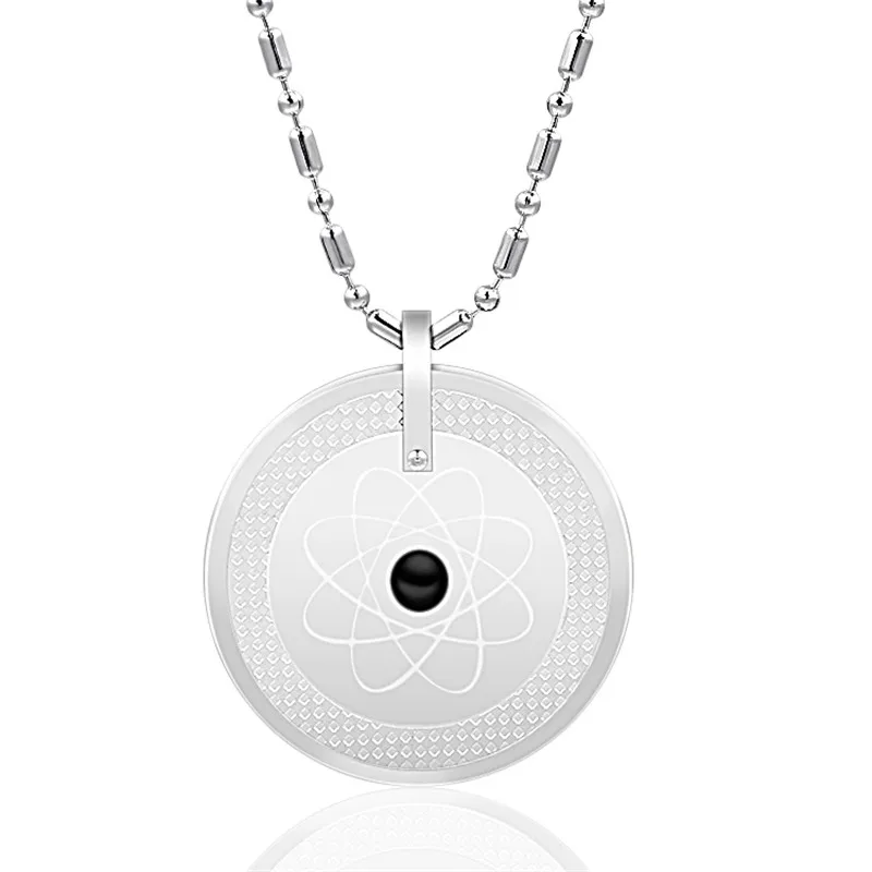 Подвеска EBUTY из серебристой стали ювелирное изделие с дизайном глобулы