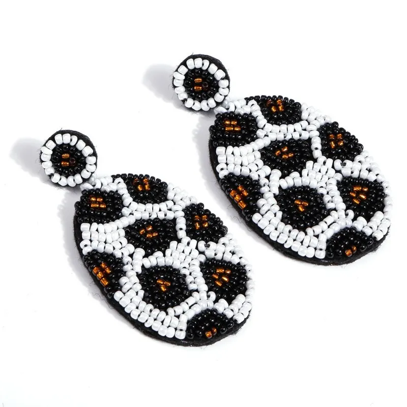 STRATHSPEY зеленые серьги ручной работы для женщин богемные с бусинами винтажные