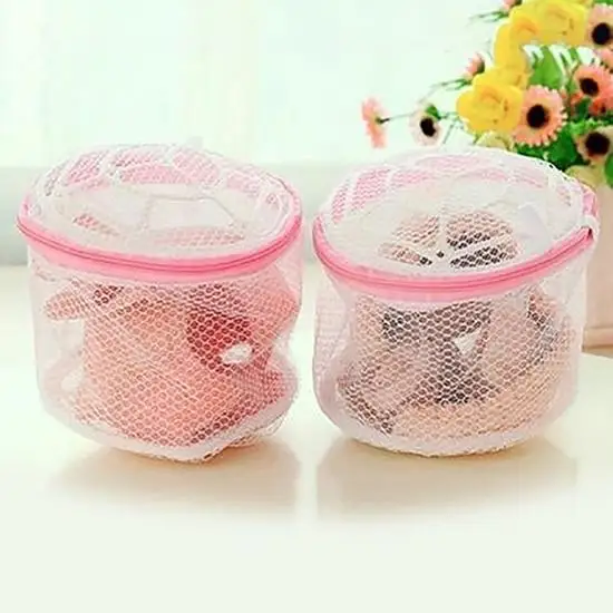 

New 1pc Washing Machine Clothes Underwear Zipper Closure Laundry Mesh Net Pouch Bag Washing Supplies