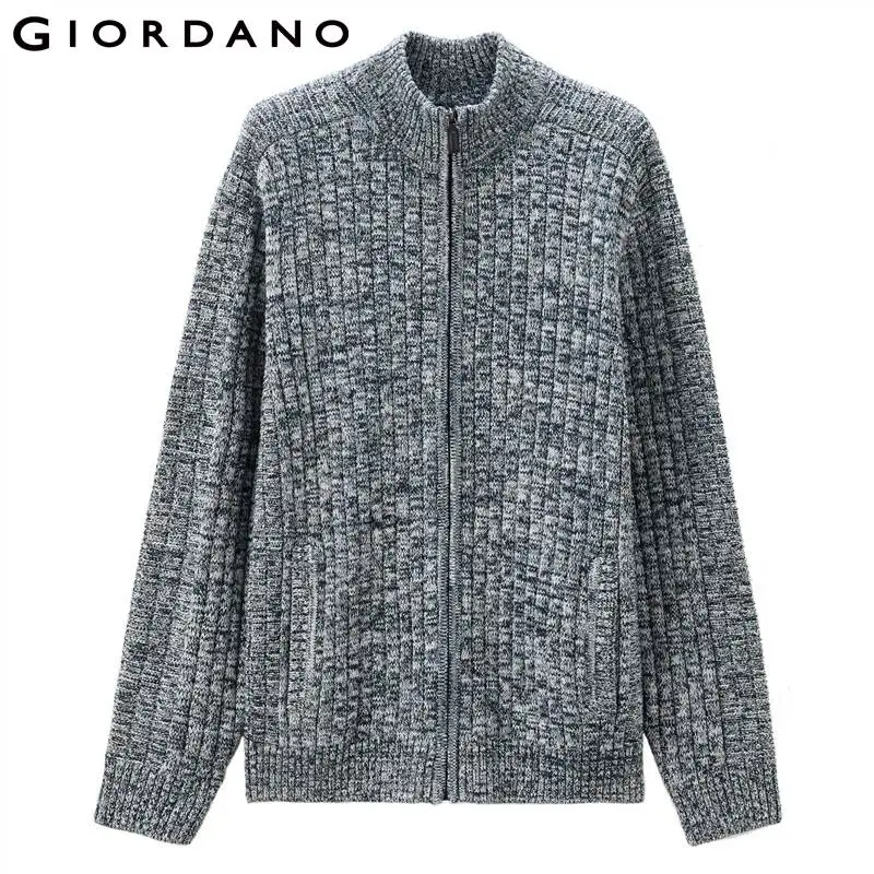 Куртка Giordano мужская с открытой планкой плотная однотонная Повседневная на