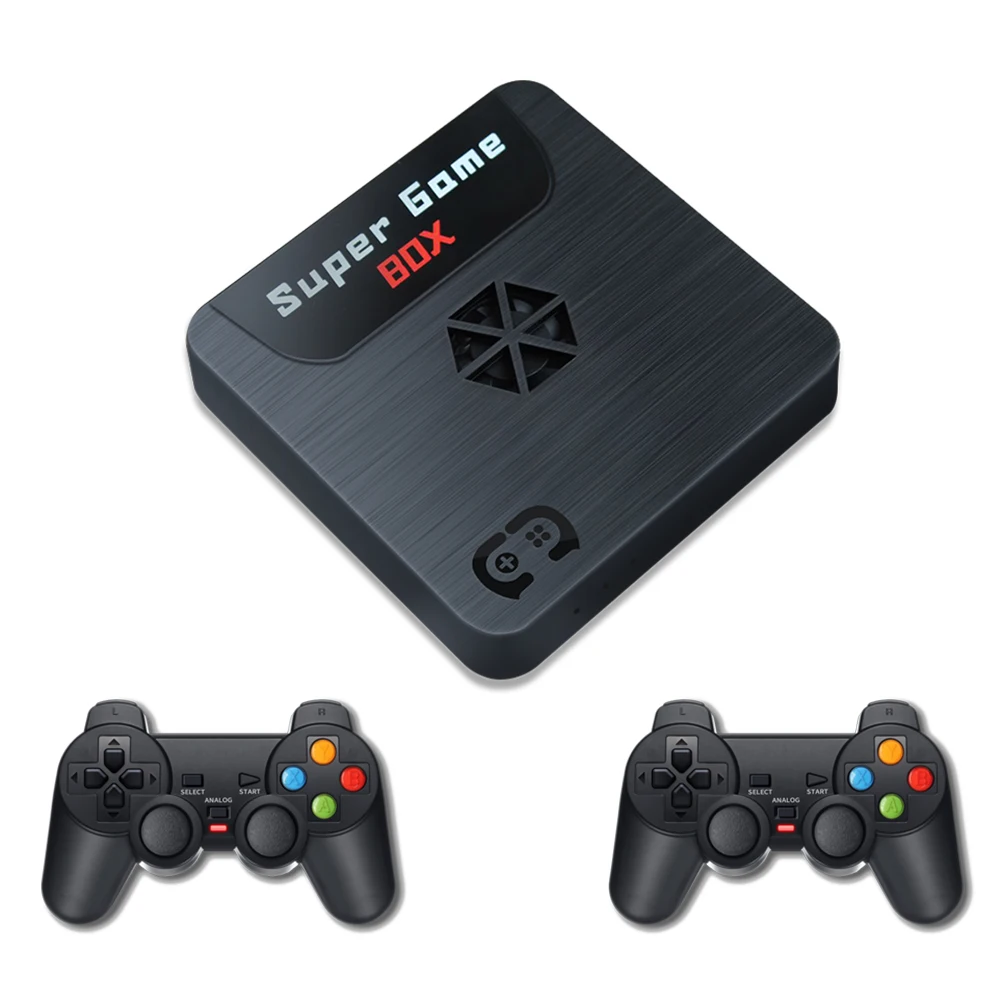 3D HD TV Video Game Consoles Retro WiFi Super Box For PS1/PSP/N64/DC With 9000+ Games 2.4G Wireless Wired Controllers | Электроника