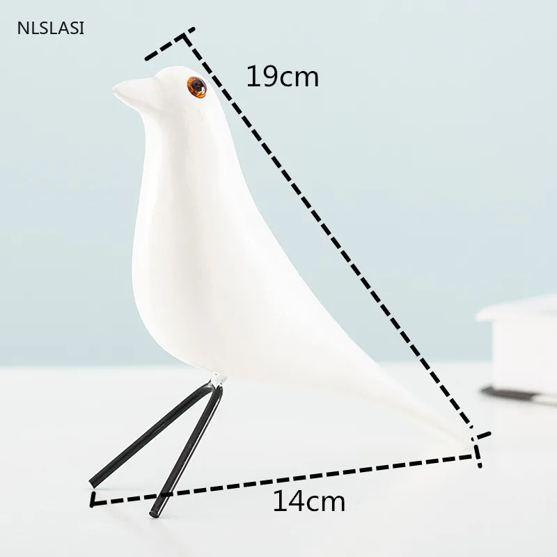 Полимерная офисная статуя птицы украшение для офиса скульптура дома аксессуары