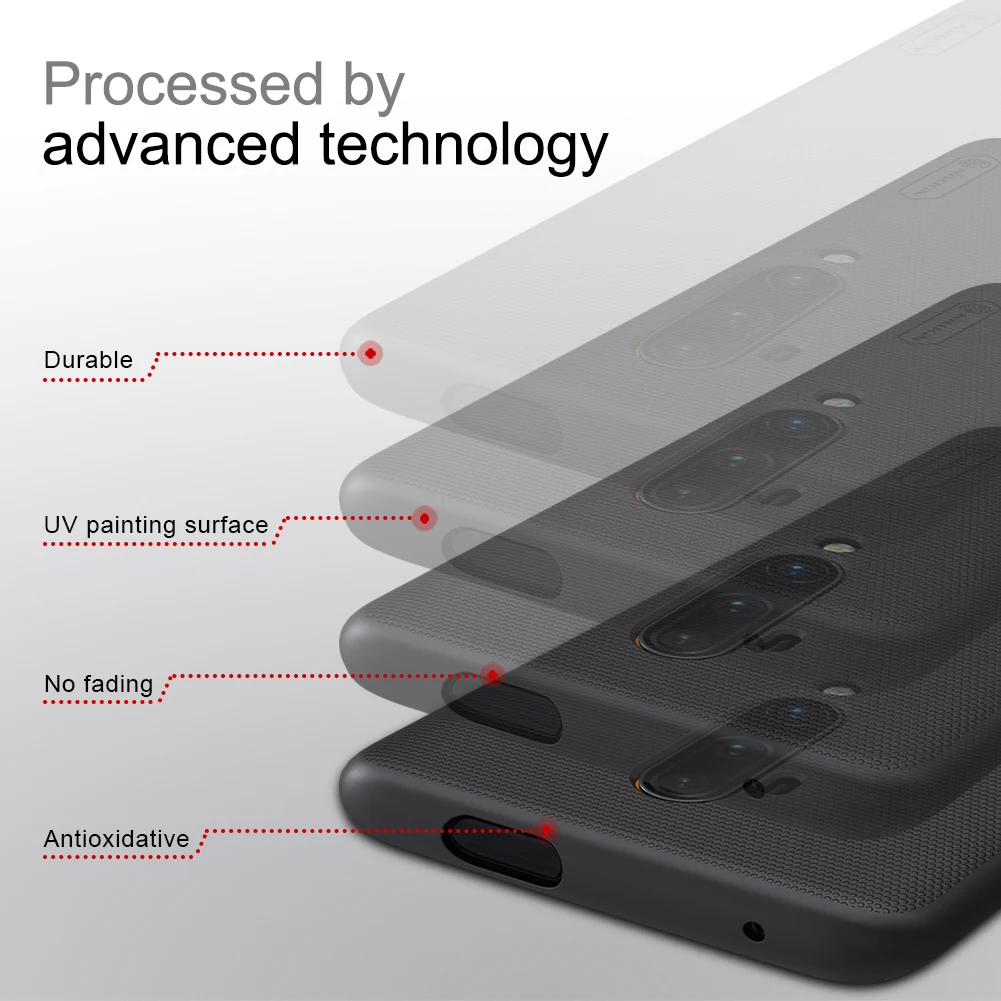Чехол Nillkin для OnePlus 7T Pro 7 Pro 6T 6 5 T, суперматовый защитный чехол из поликарбоната для OnePlus 7T 7 Pro 6 6T 5T 5 3T Nilkin, чехол
