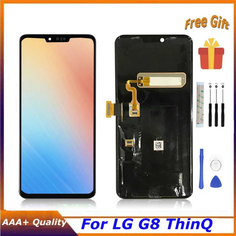 

6.1'' OLED G820n For LG G8 ThinQ LCD Display Touch Screen Digitizer Assembly LMG820QM7 LM-G820UMB LM G820 G820UM LM-G820N Tools