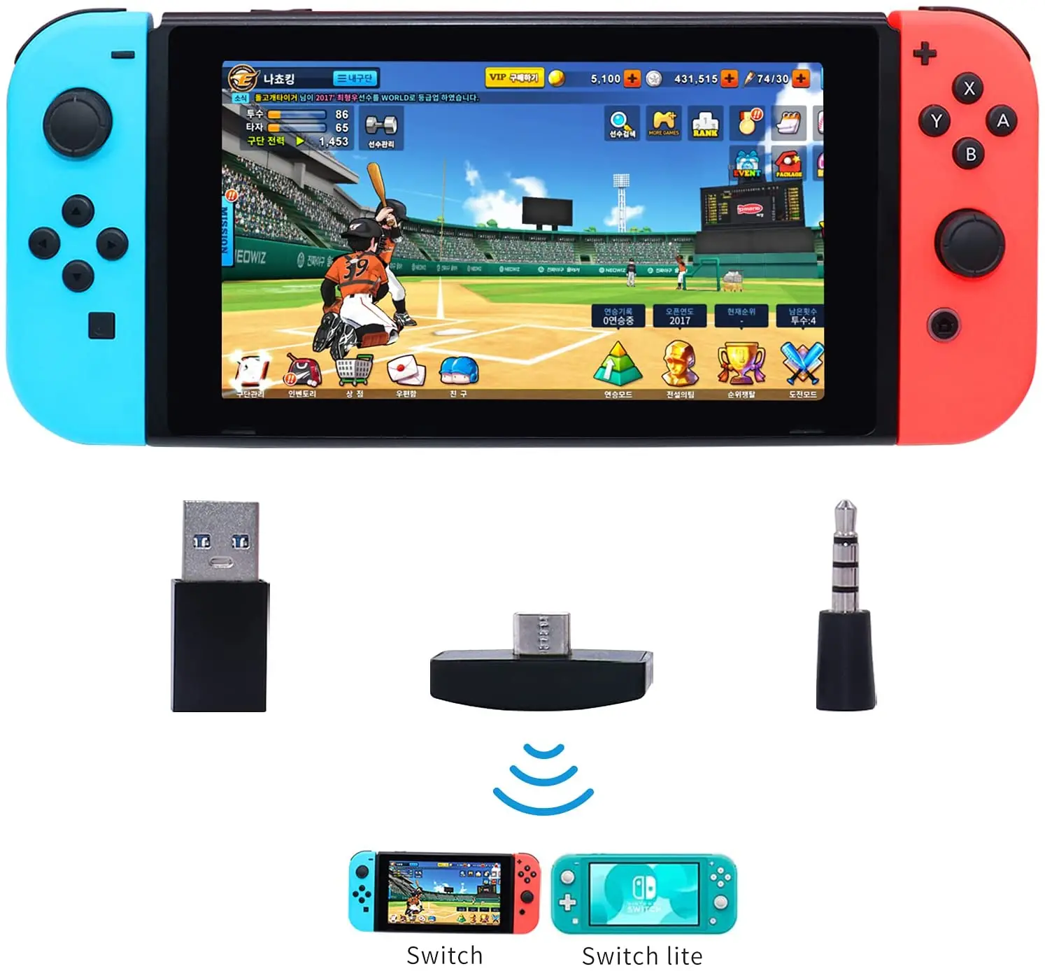 Переключатель Bluetooth адаптер NS узла PS4 P5 аудио внешняя гарнитура конвертер |