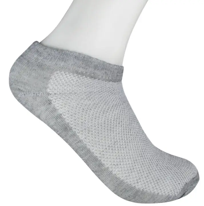 W gray 5 пар, женские носки, короткие носки, летние тонкие лодочкой, Женские однотонные повседневные носки с 3d рисунком, женские носки - Цвет: W gray