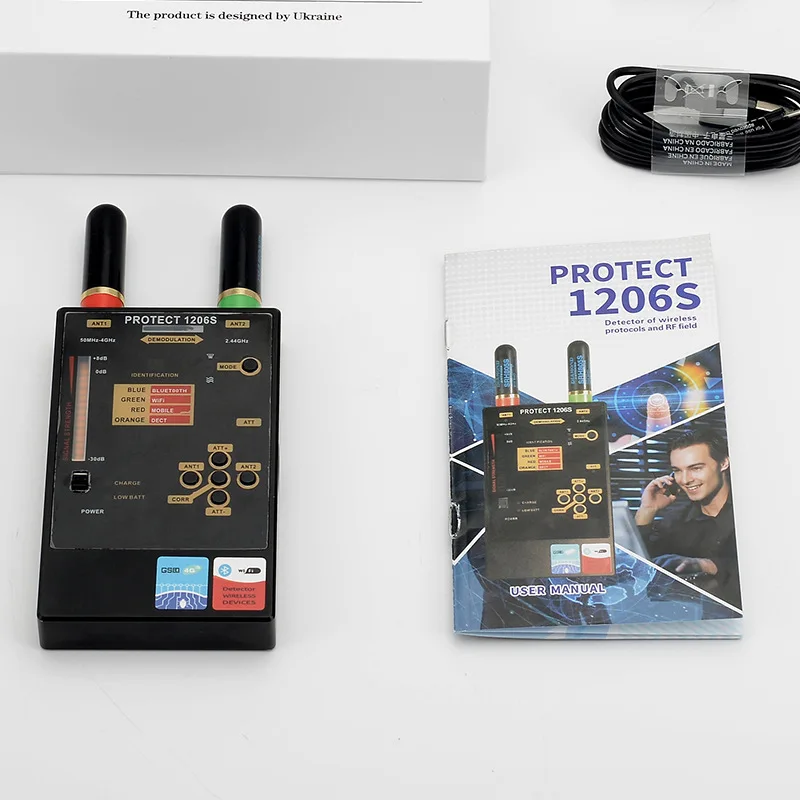 Беспроводная камера видеонаблюдения 1206s с защитой от подкрадывания и