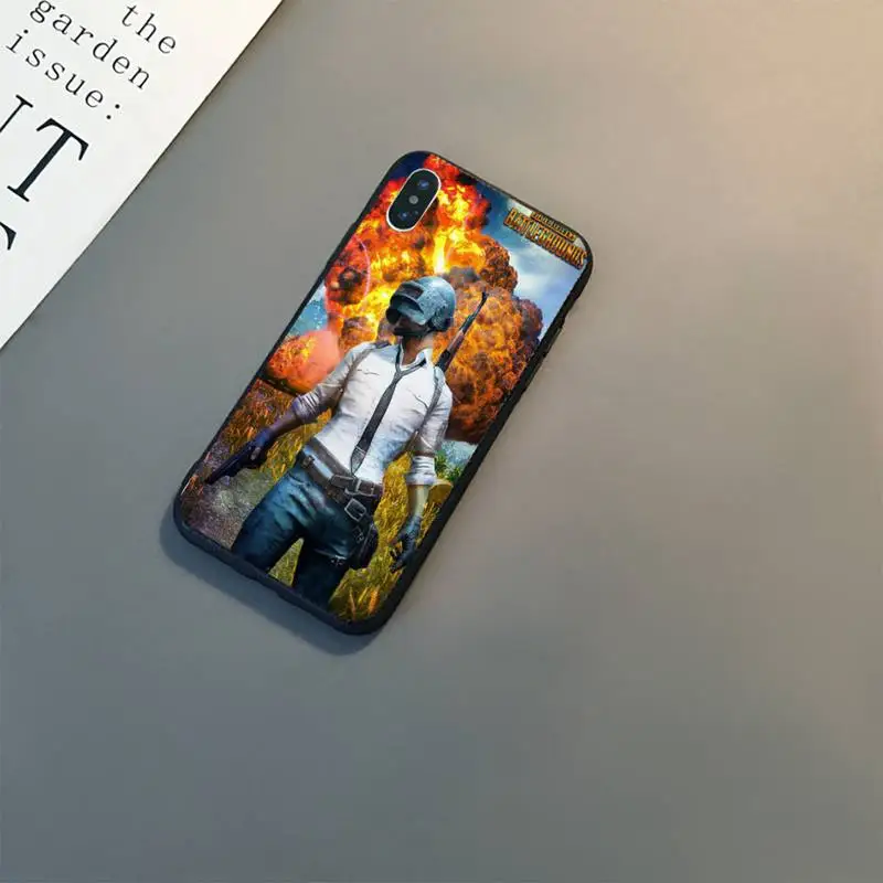Чехол Playerunknown's Battlegrounds PUBG для телефона iphone 13 11 8 7 6S Plus plus X XS MAX 5 5S XR 12 Pro max se 2020 -