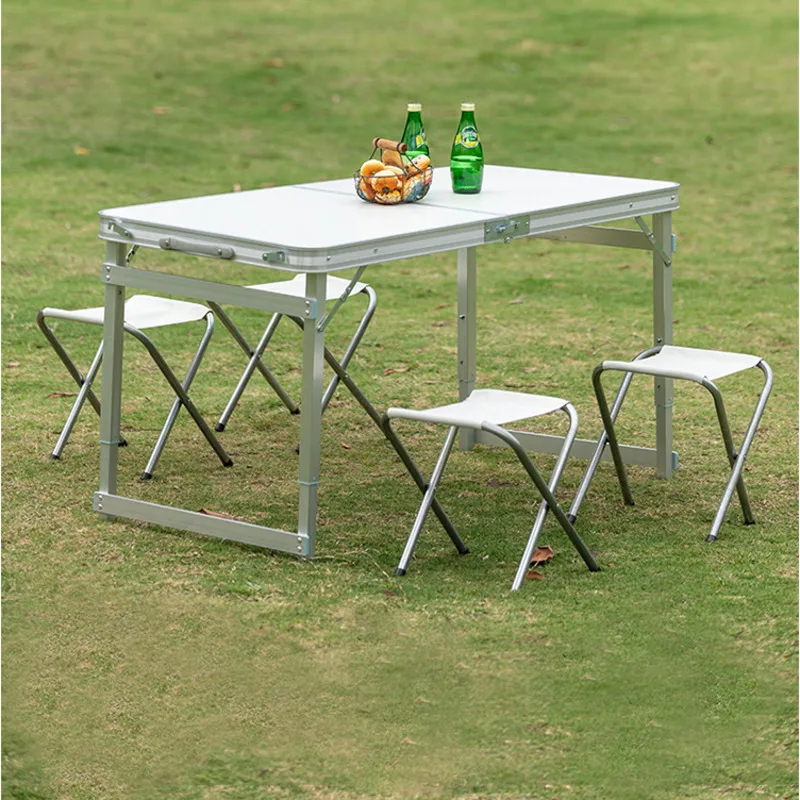 

NewOutdoor Camping Table Chair Picnic Table Aluminium Alloy 캠핑 테이블 Waterproof Ultra-light Durable Portable Folding Table Seat