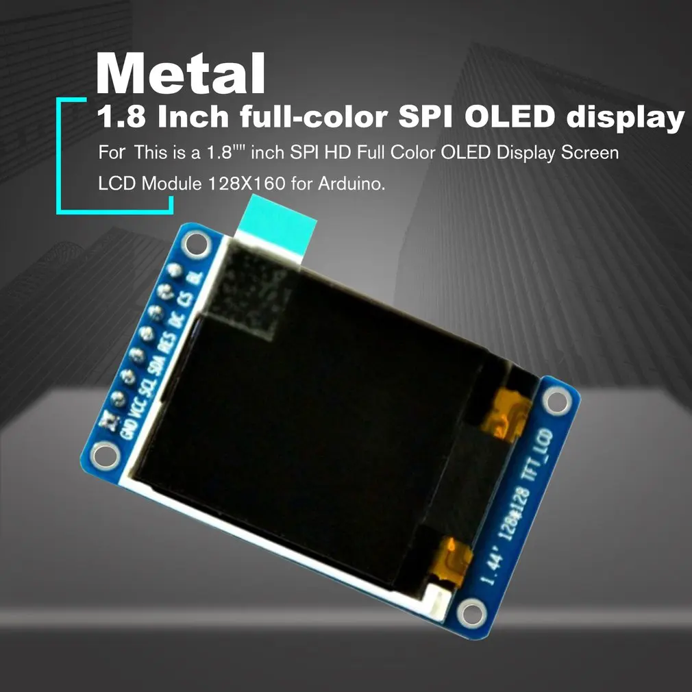 1 44 &quotдюймовый SPI HD полноцветный TFT ЖК OLED дисплей модуль экрана 128x128 65K для драйвера
