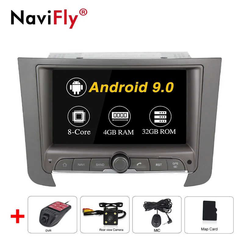 8 ядерный Android 9,0 4+ 32G Автомобильный Радио dvd мультимедийный плеер для SsangYong REXTON 2012 2013 gps-навигация с RDS Wifi BT - Цвет: 8Core Camera DVR
