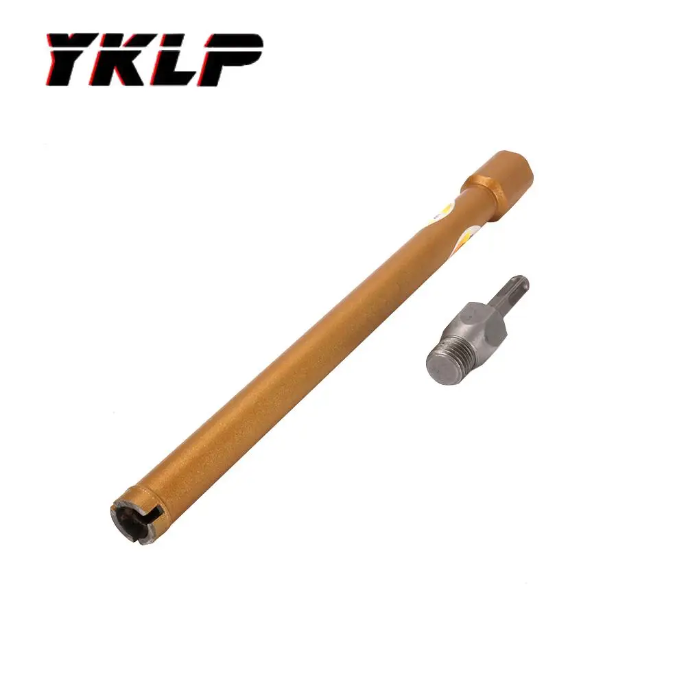 27/32/36/40/51/56/63 / 76mm wet diamond core drill bit with connecting rod M22 round square shank for marble concrete | Инструменты