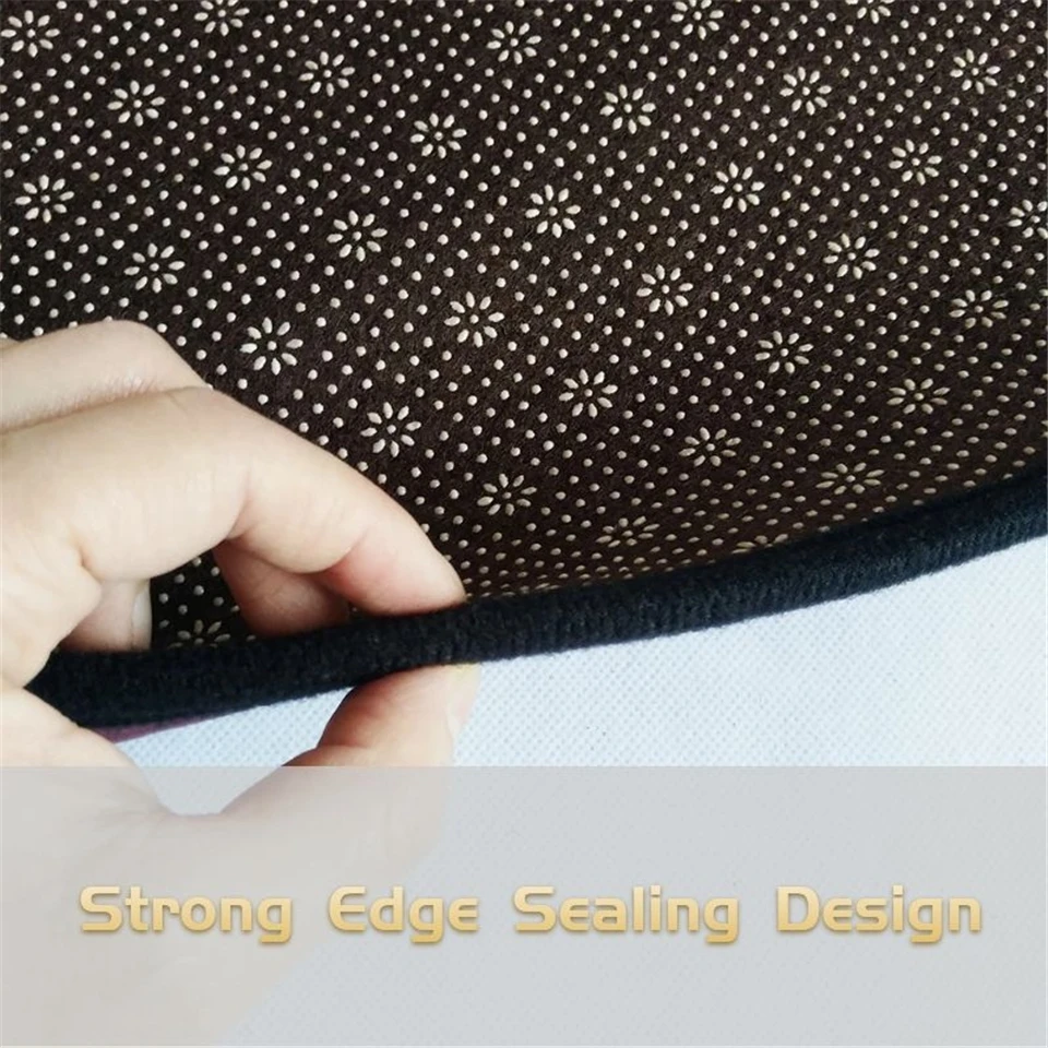 Мультяшный Радужный Детский круглый коврик розовый декоративный милый