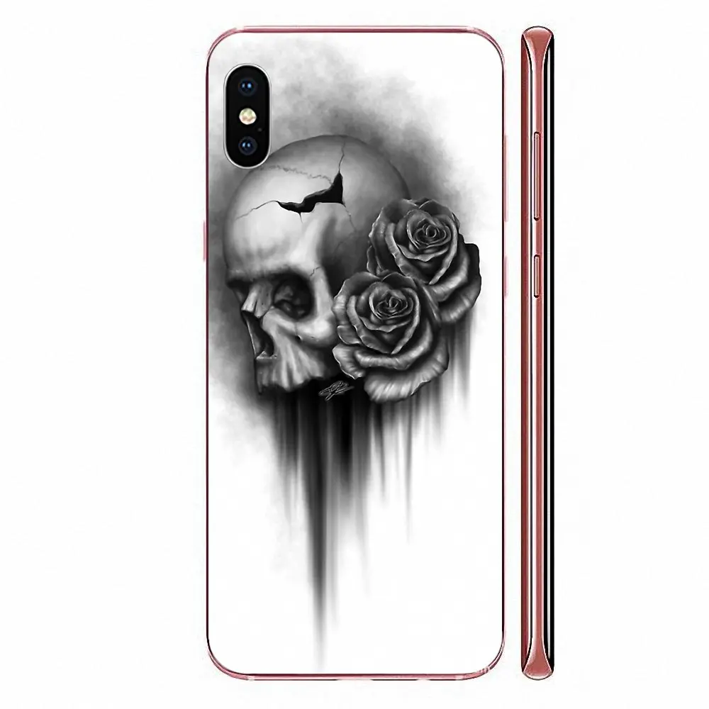 Роскошный защитный чехол для телефона с рисунком черепа Xiaomi Mi CC9 CC9E 9T mi10 mi9 mi8 note 9 10