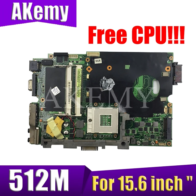 Free CPU!!! laptop motherboard W/ 512M For ASUS K40AB K40AF K40AD X8AAF 15.6 inch &quot Mainboard | Компьютеры и офис