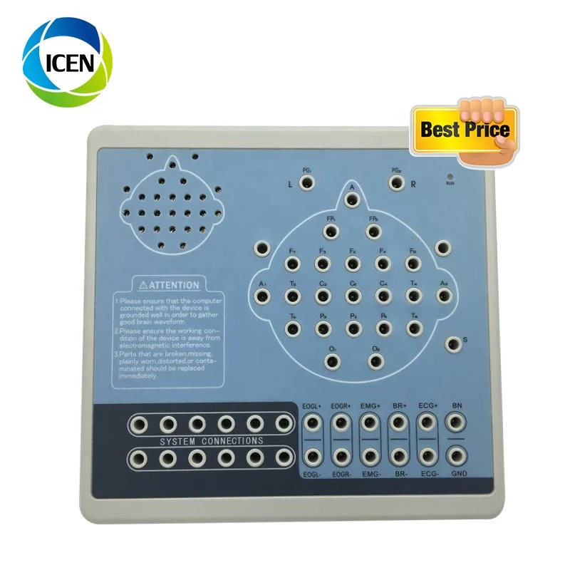 

IN-H010 Portable Brain Analysis Electroencephalograph Electric Activity Mapping System Dry EEG Machine