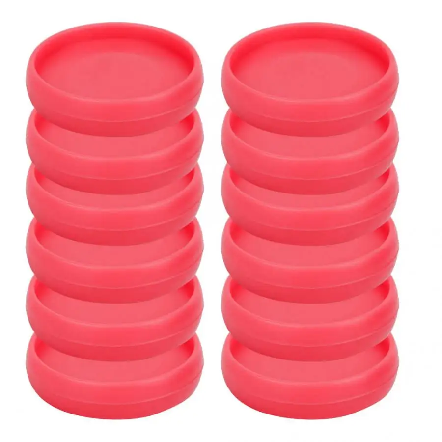10mm red 12 шт., сделай сам, Грибное отверстие, кольцо для переплета, вкладыш, блокнот, переплет, офисные школьные принадлежности, 10 мм/15 мм/20 мм/25 мм, переплет, кольцо - Цвет: 10mm red