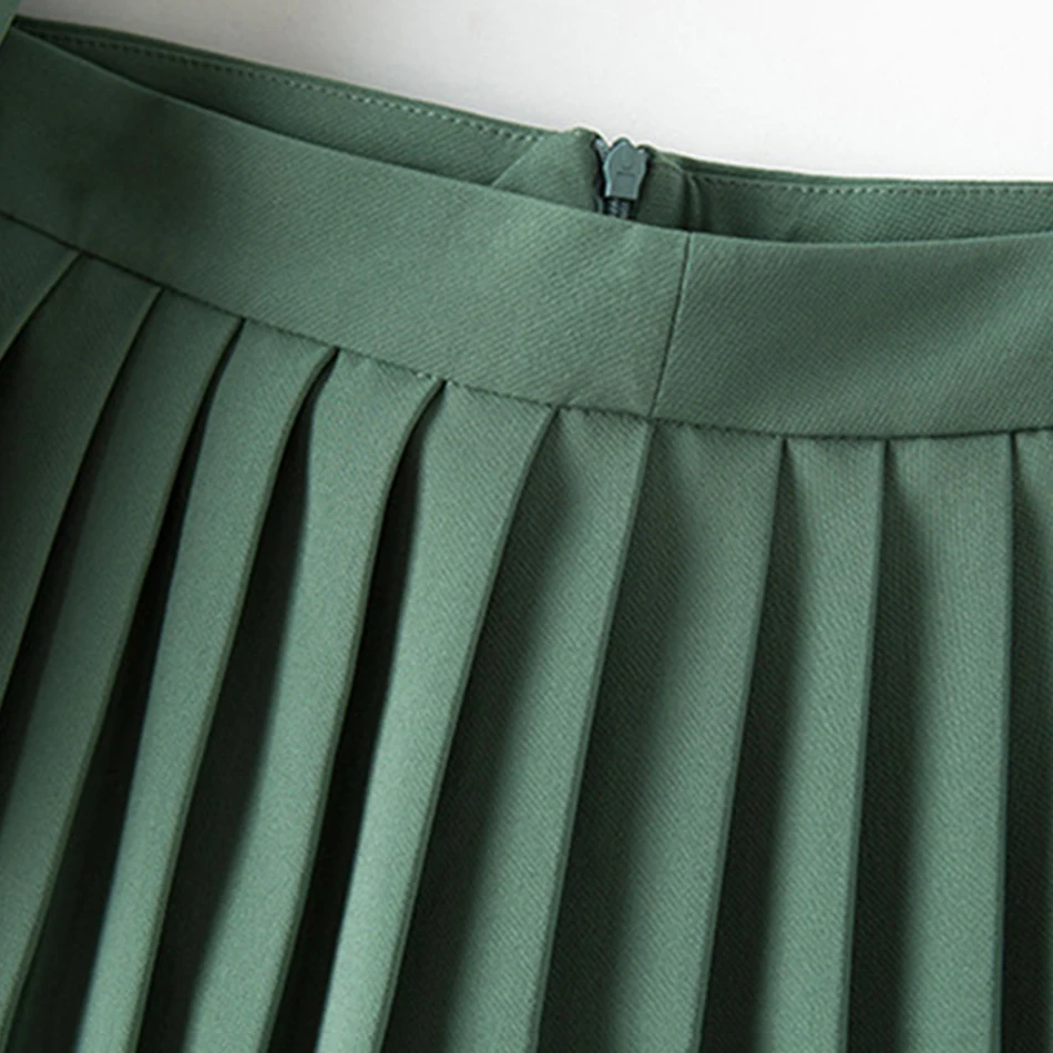 

2020 Autumn New Fashion Casual Party Office Women'S Set Sexy Suit Jacket Top + Pleated Mini Skirt Party 2 Two-Piece Suit