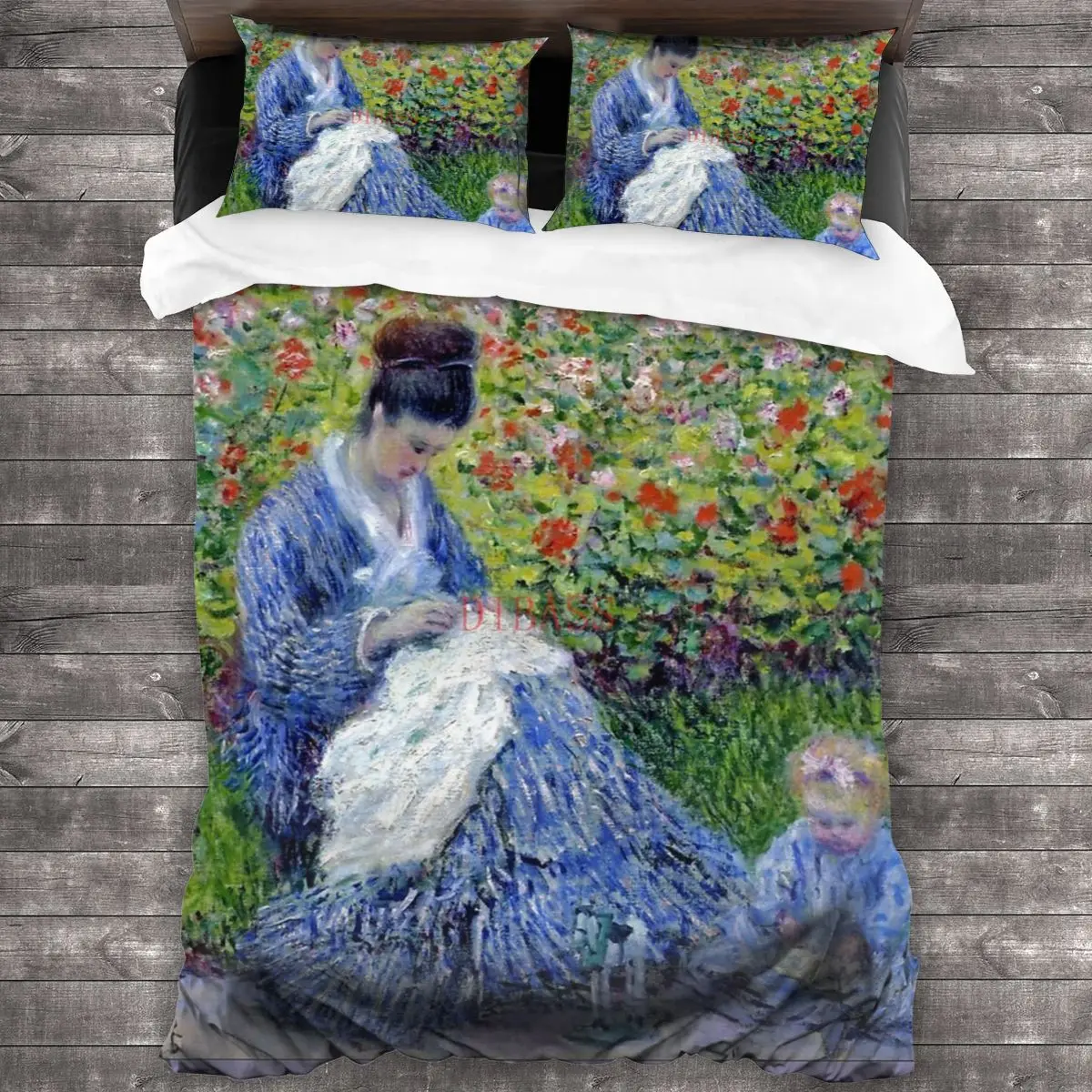 

Моне. Мягкий чехол с 2 наволочками, на молнии