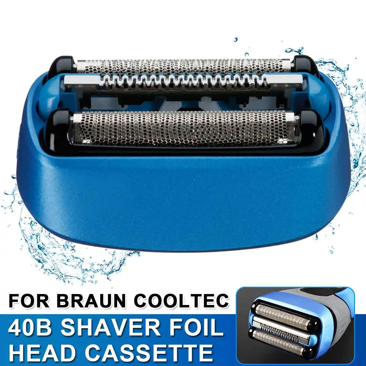 Замена бритва фольга головка кассеты для Braun 40B CoolTec CT2s CT2cc CT3cc CT4s CT4cc CT5cc CT6cc