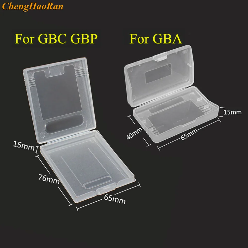 Пластиковые чехлы для Nintendo GBC GBP и gameboy Advance GBA SP GBM картриджи игр 20 шт. - купить по