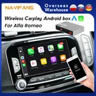 Автомобильный радиоприемник Apple CarPlay Android, автомобильный декодер для Alfa Romeo, поддержка беспроводной Mirror link SWC iDirve USB Type Plug to play BT