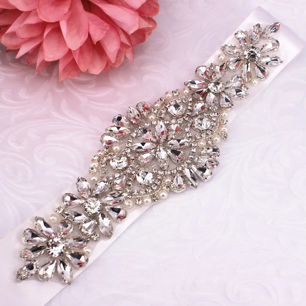 Пояс-лента Женский со стразами повседневное вечернее платье | Свадьбы и