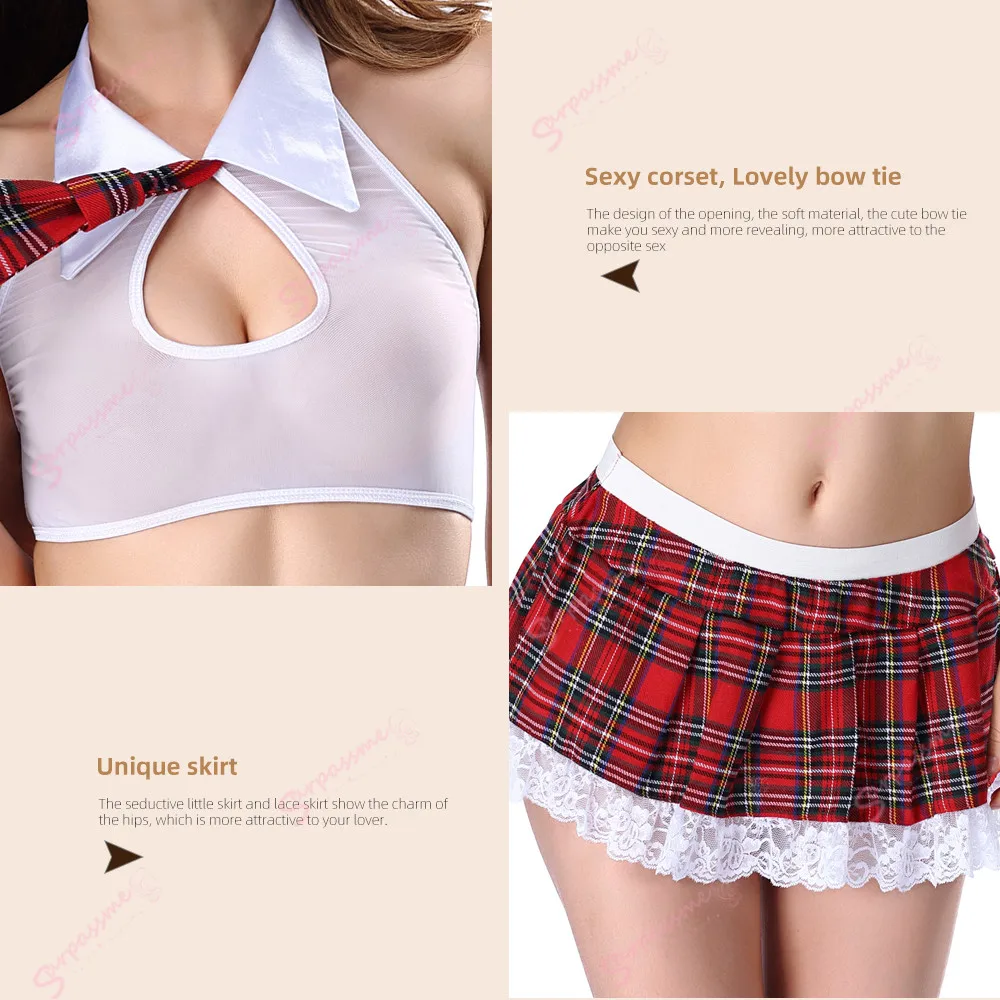 Женское сексуальное нижнее белье Babydoll эротический комплект для косплея