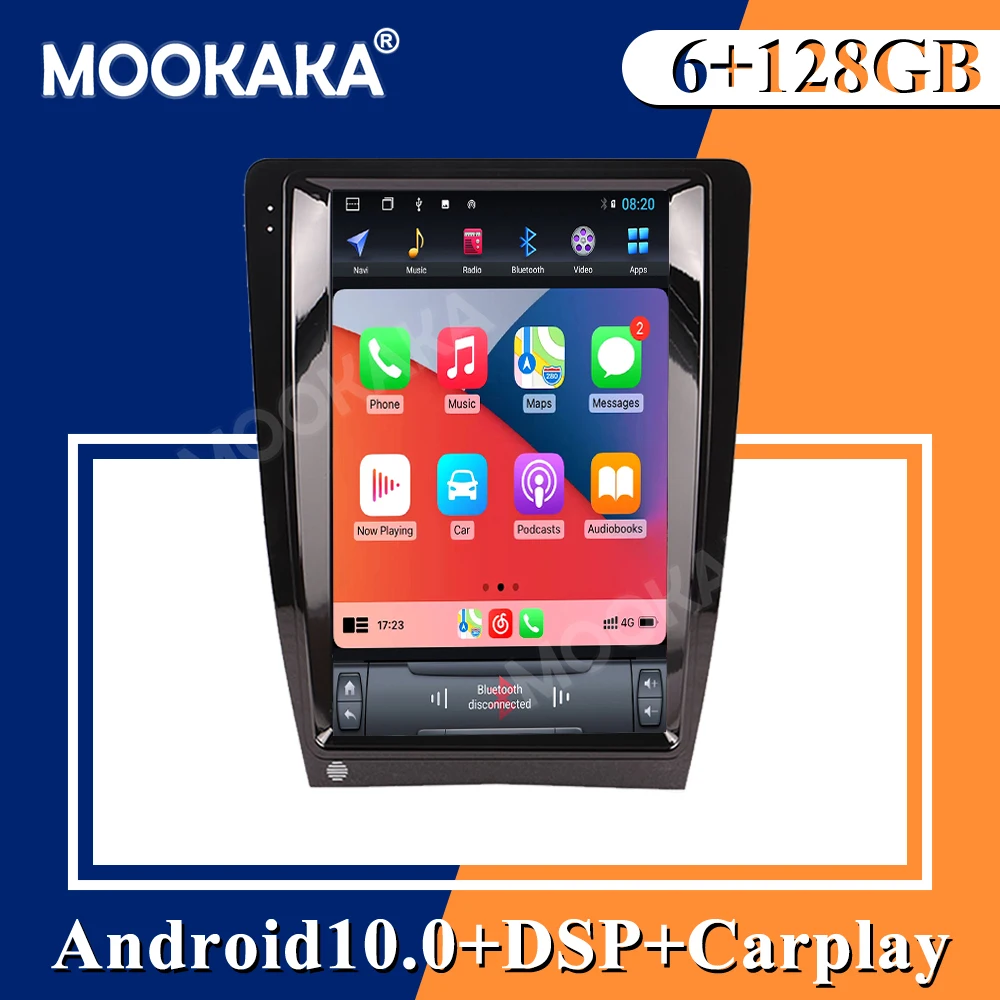 

6 + 128G Android 10 Тесла стиль для Audi A3 2008-2012 автомобильное радио мультимедийный видеоплеер GPS Navig стерео головное устройство магнитофон