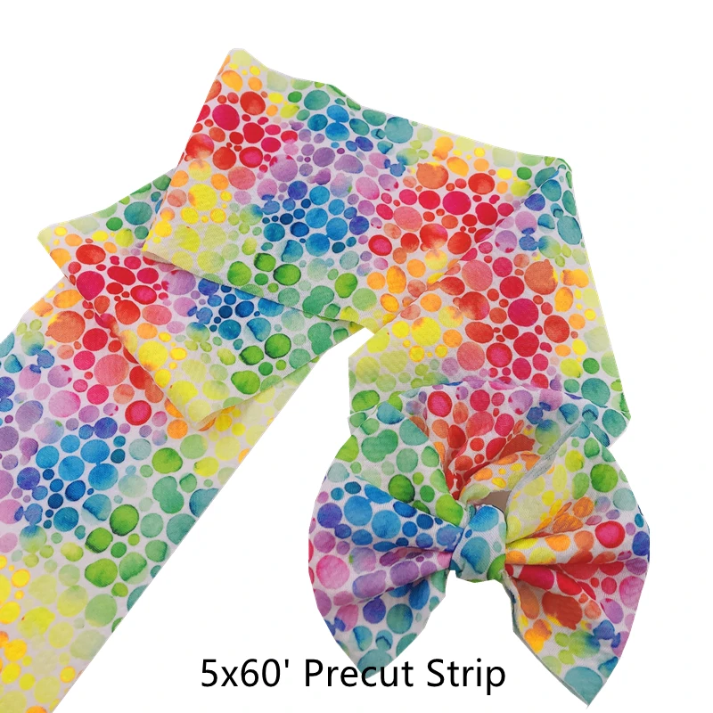 Полоски для вырезания 5 дюймов x 60 дюймов/рулон изготовления бантов волос | Дом и