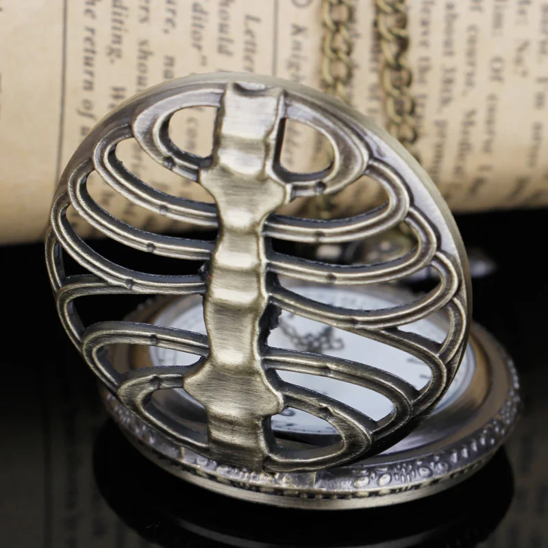 Женские и мужские кварцевые часы в стиле стимпанк, с рельефным циферблатом