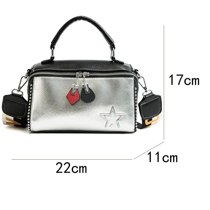 

WEIXIER Broadband small female 2019 autumn new fashion shoulder bag Korean version of the wild Messenger bag Boston bag LQ-63