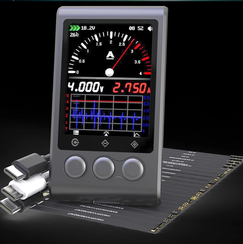 

ibootpower iboot power cable For iPhone IOS+Android Phones TYPE-C Digital ammeter Charging Activation Boot Power Repair Kit