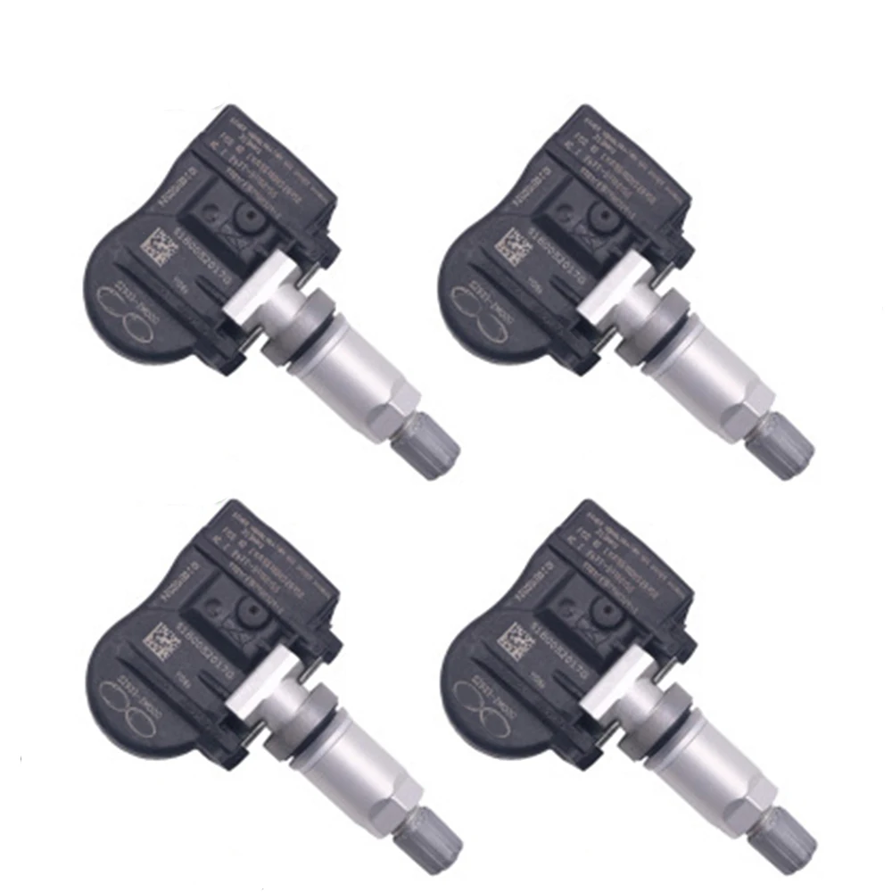 

Car 4 PCS Tire Pressure Sensor TPMS 529332M000 For Hyundai Accent/Elantra/Genesis/Santa Fe,For Kia Forte/Optima/Rondo/Sorento