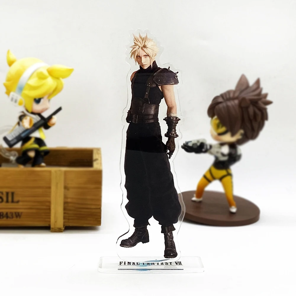 F фантазия FF7 VII 7 наряд в стиле известных брендов RE облако Final Fantasy HM фигурка на