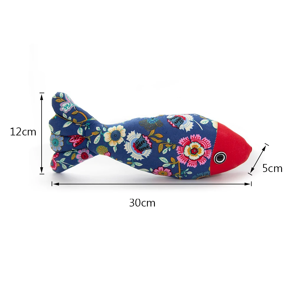 Мягкая Плюшевая 3D игрушка для кошек в форме рыбы интерактивные подарки игрушки