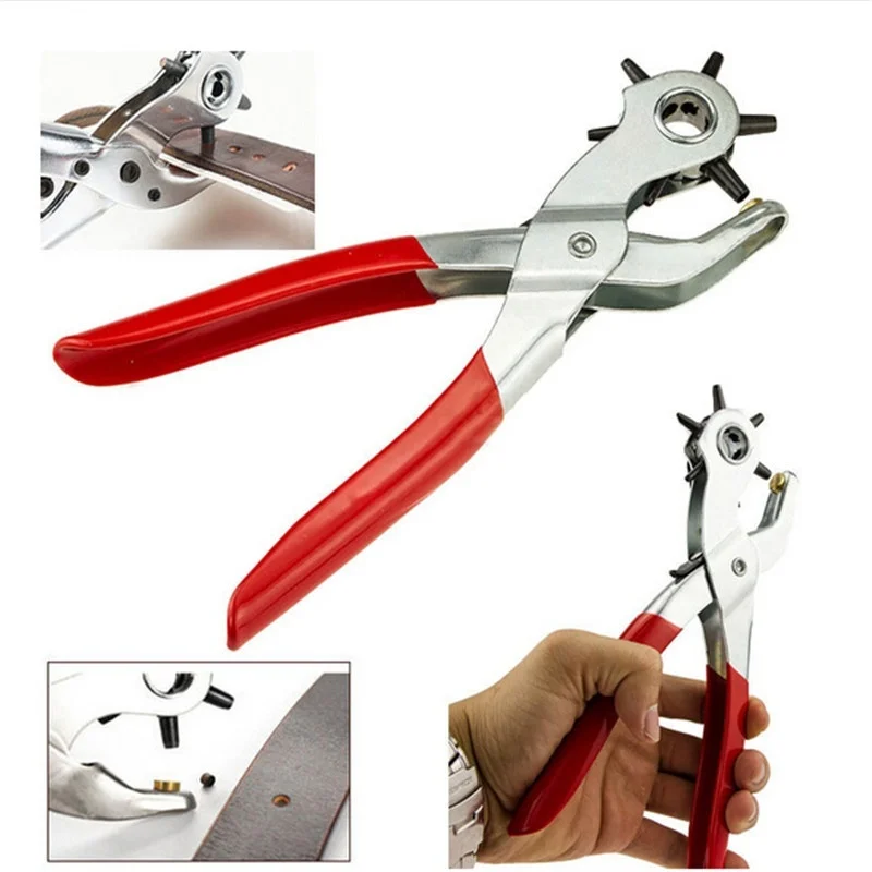 Кожаный ремень дырокол плоскогубцы ушко инструмент ремешок для часов Ремешок