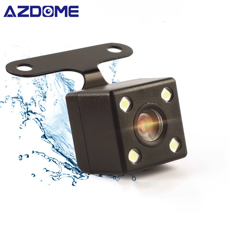 AZDOME 4 шпильки камера заднего вида для GS63H DVR видео рекордер Водонепроницаемый 6 и 10 метров автомобиля резервная камера s