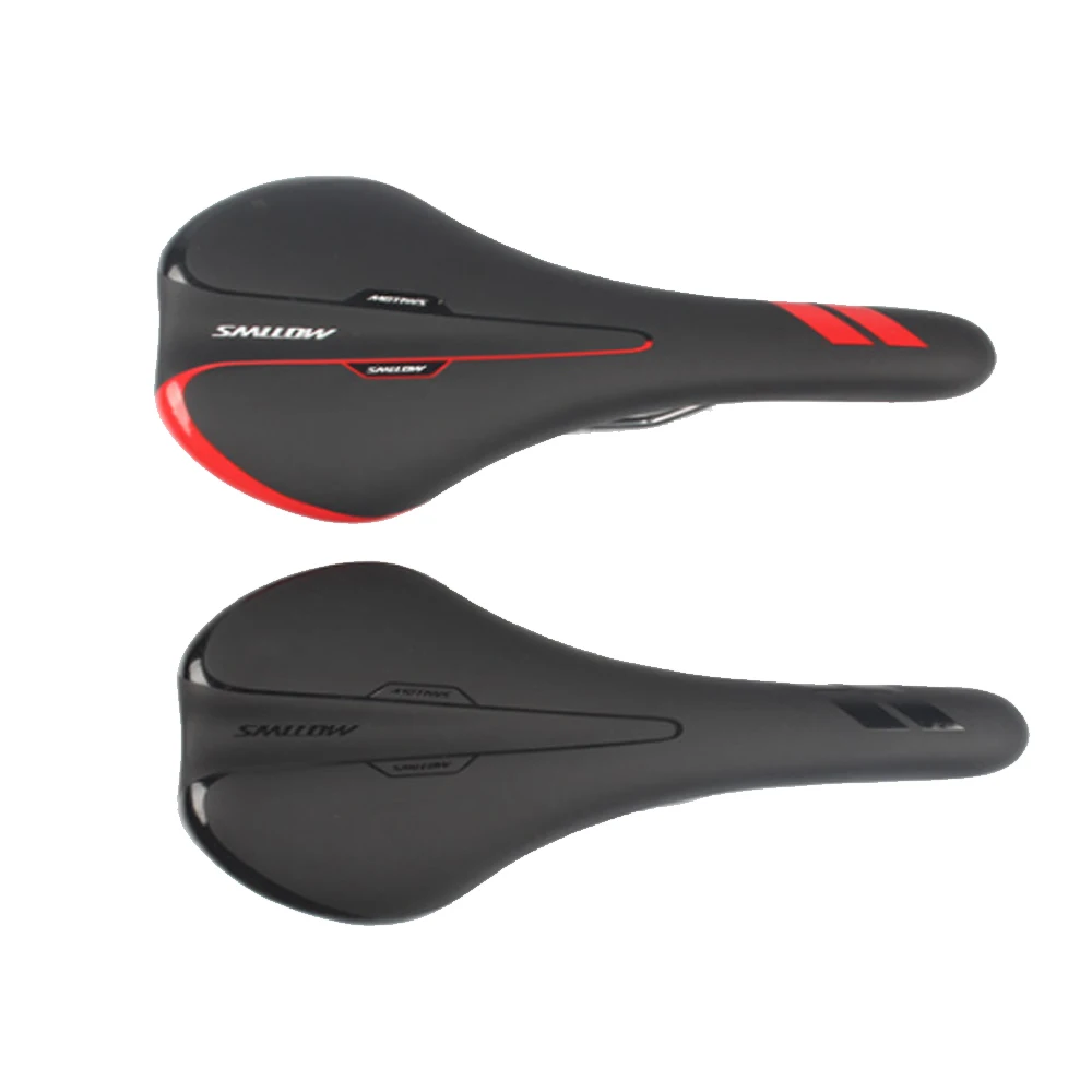 

Soft Bike Bicycle Saddle PU Leather Comfortable Road Mountain Bike Seat Sponge Cushion Shockproof Front Seat Mat