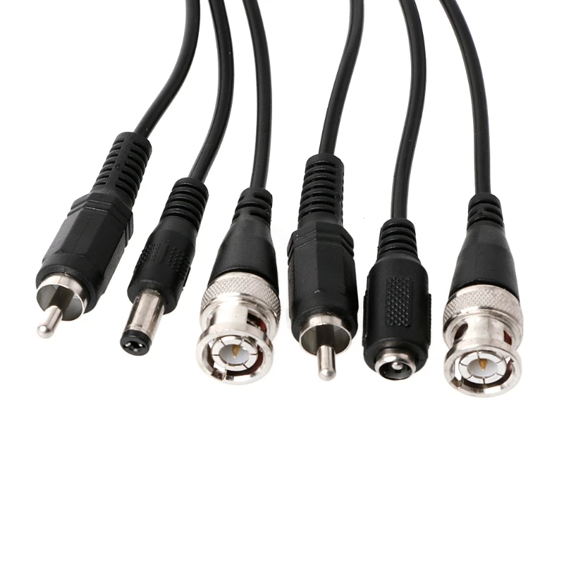 

OOTDTY 1 Pair BNC To RJ45 Passive Video Power + Balun Transceiver For CCTV Camera