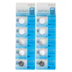 Батарейки Mayitr 10 шт.лот CR1632 3 в, литиевая кнопочная батарейка для монет, часов, игрушечного пульта дистанционного управления, Сменные аксессуары для батареек