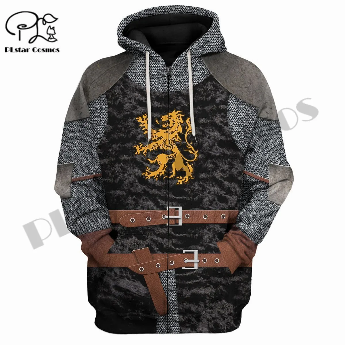 

PLstar Cosmos 3Dprint Newest Warrior Knight Cosplay Art Harajuku Streetwear Funny Unique Awsome Casual Hoodies/Sweatshirt/Zip 16
