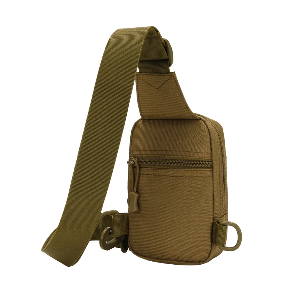 

Mens Sling Backpack Chest Bag Multipurpose Lightweight Crossbody Shoulder Bag with Zipper for Outdoor Travel